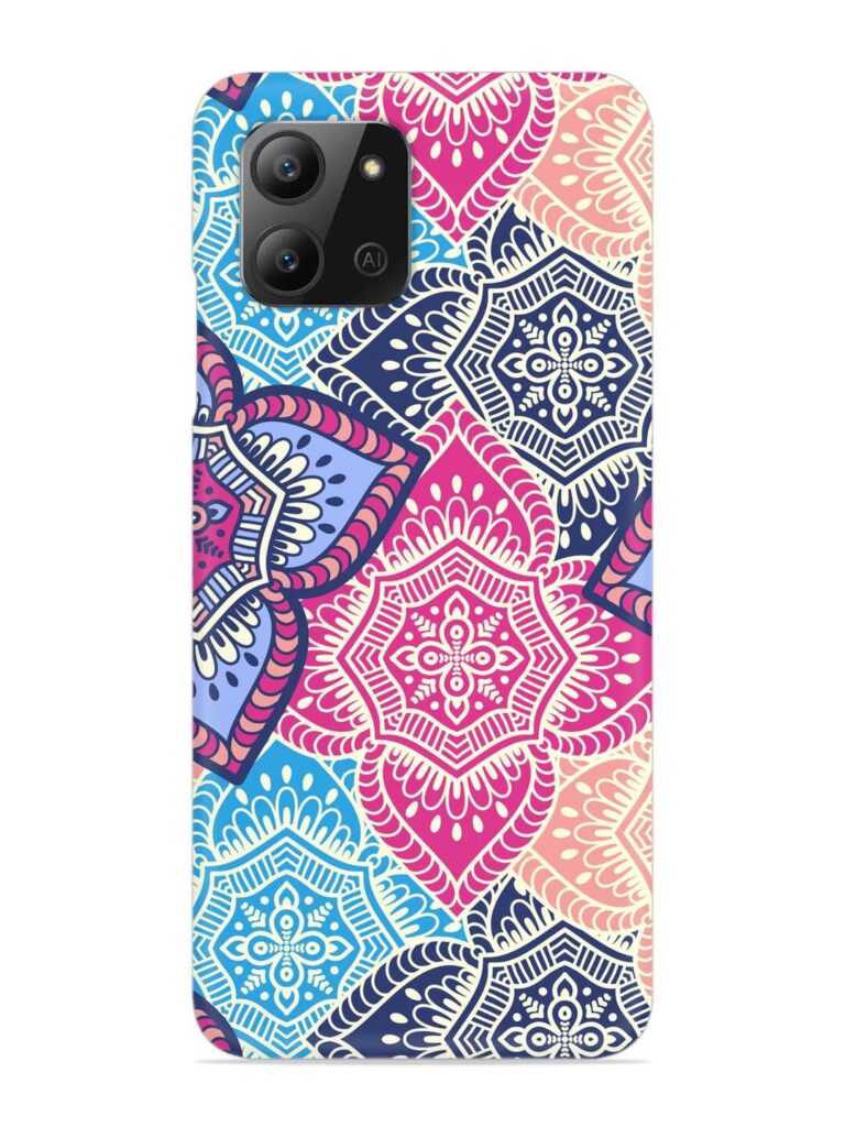Ethnic Floral Seamless Snap Case for Infinix Hot 11 (2022) Zapvi