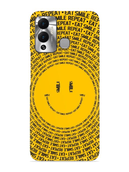 Smiley Snap Case for Infinix Hot 12 Play Zapvi