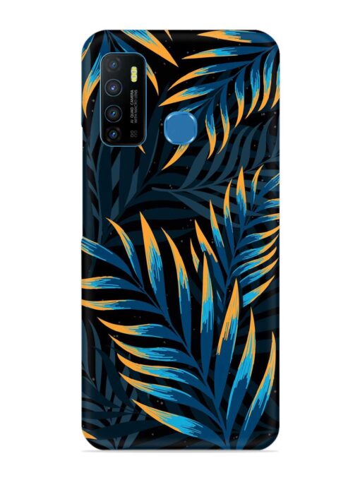 Abstract Leaf Art Snap Case for Infinix Hot 9 Zapvi