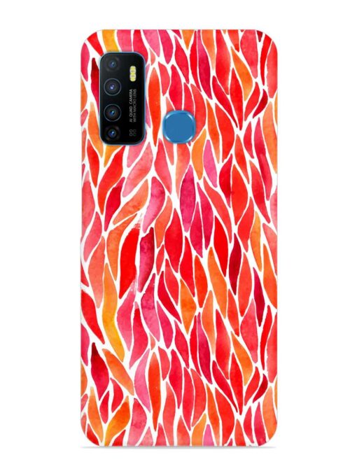 Watercolor Abstract Colorful Snap Case for Infinix Hot 9 Zapvi