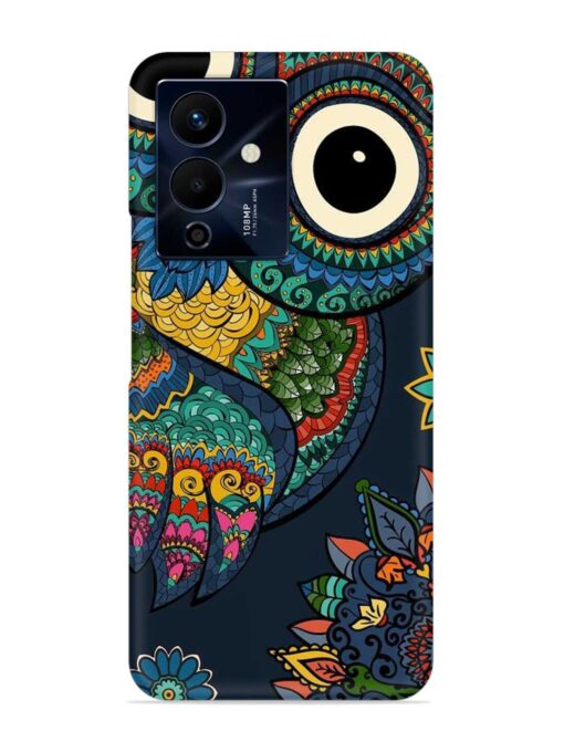 Owl Vector Art Snap Case for Infinix Note 12 Pro (5G) Zapvi