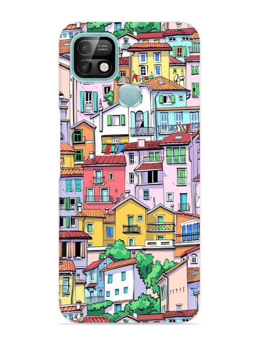 Europe Old Town Snap Case for Infinix Smart 5 Pro Zapvi