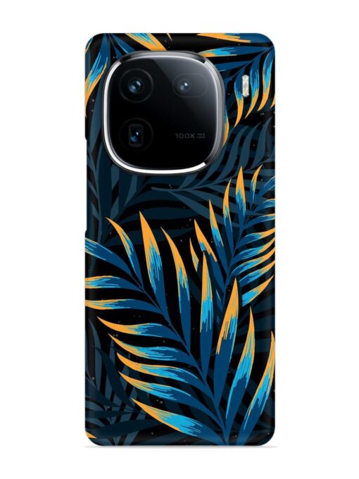 Abstract Leaf Art Snap Case for Iqoo 12 (5G) Zapvi
