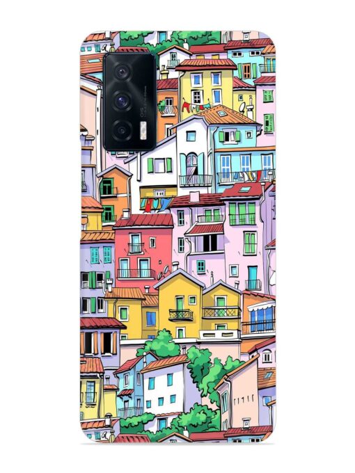 Europe Old Town Snap Case for iQOO 7 (5G) Zapvi