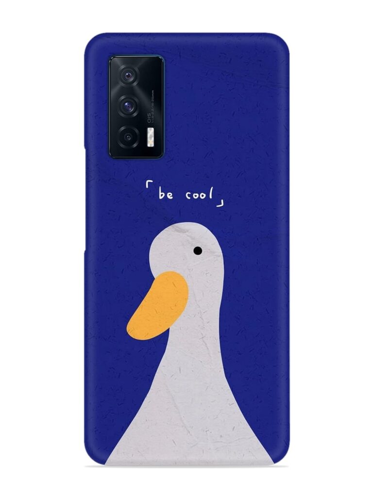 Be Cool Duck Snap Case for iQOO 7 (5G) Zapvi