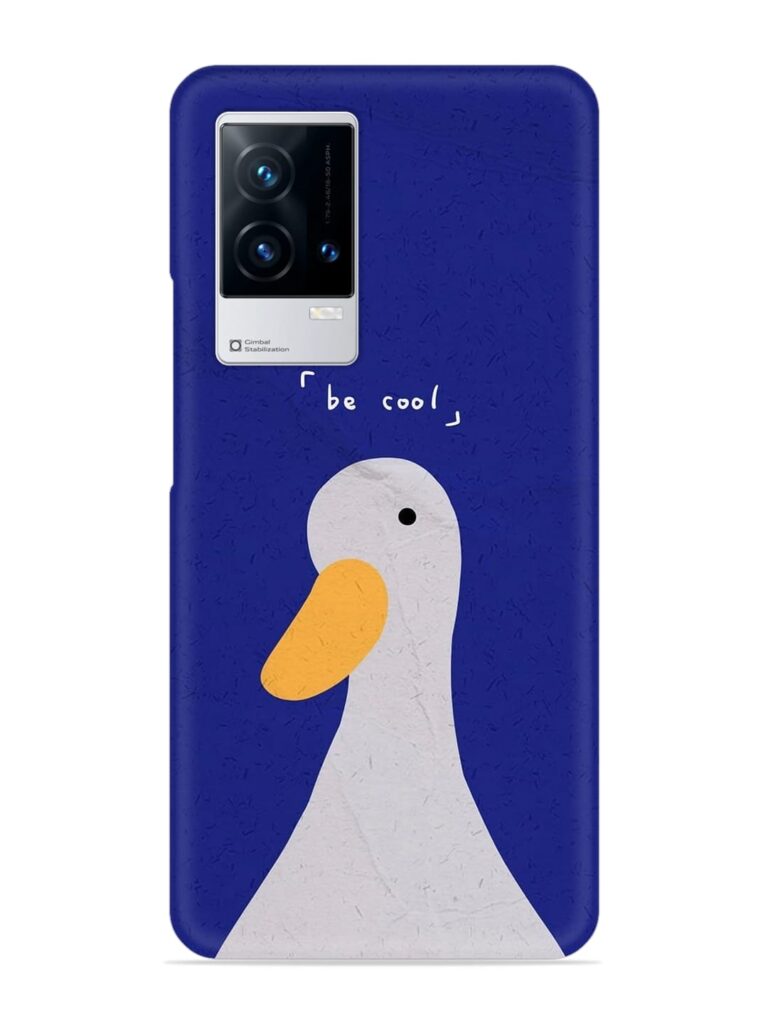 Be Cool Duck Snap Case for iQOO 9 (5G) Zapvi