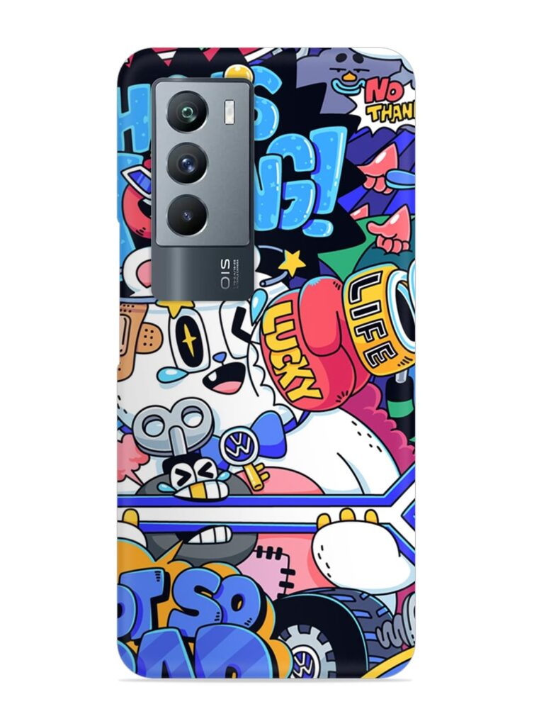 Universal Doodle Snap Case for iQOO 9 SE (5G) Zapvi