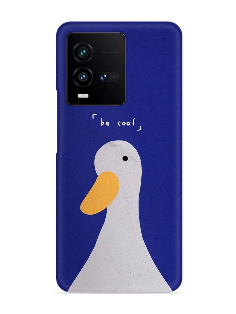 Be Cool Duck Snap Case for iQOO 9T (5G) Zapvi