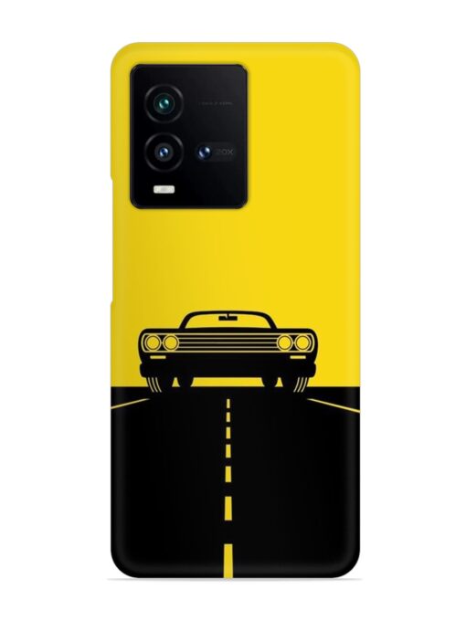 Classic Car Snap Case for iQOO 9T (5G) Zapvi