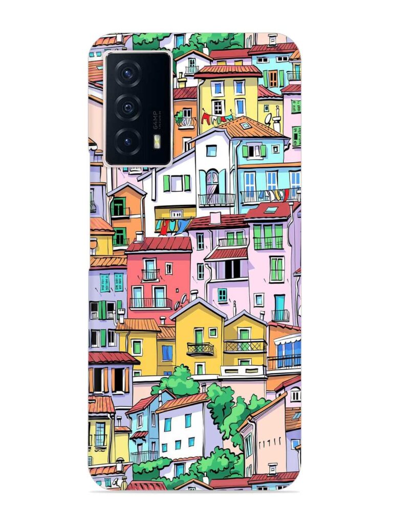 Europe Old Town Snap Case for iQOO Z5 (5G) Zapvi