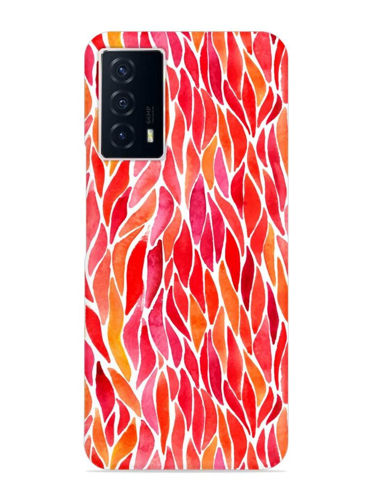 Watercolor Abstract Colorful Snap Case for iQOO Z5 (5G) Zapvi