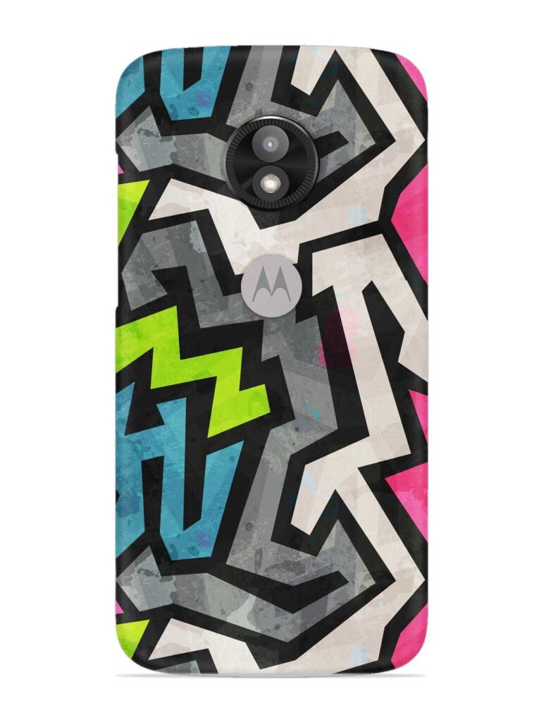 Spray Paint Snap Case for Motorola Moto E5 Play Zapvi