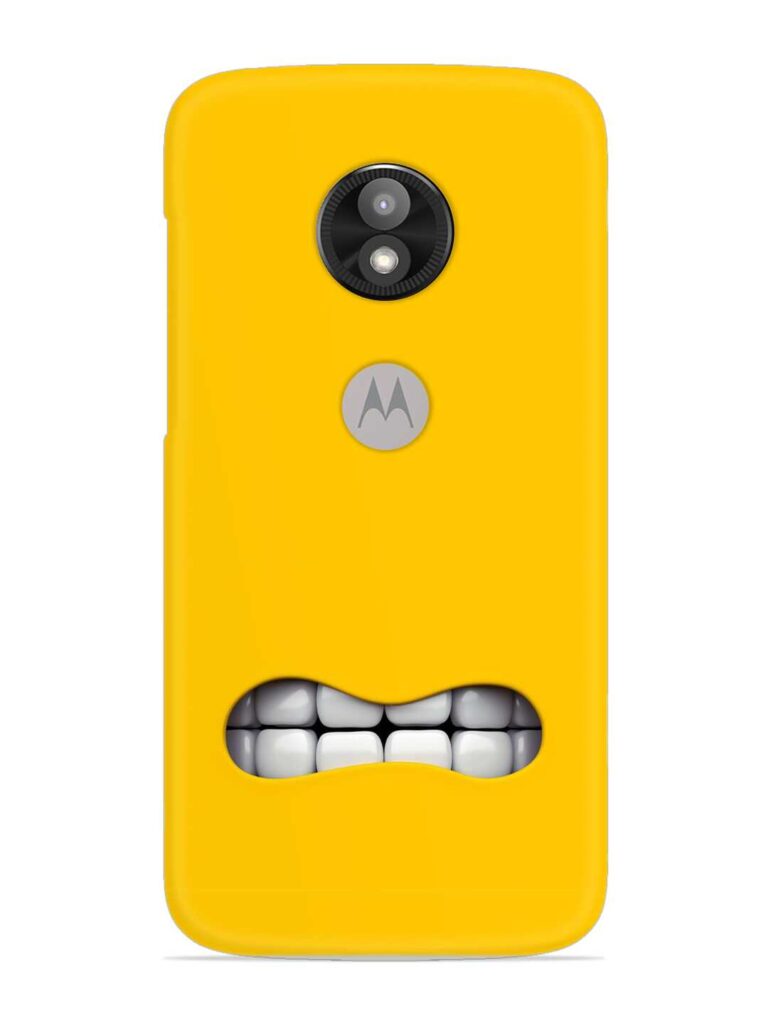 Mouth Character On Snap Case for Motorola Moto E5 Play Zapvi