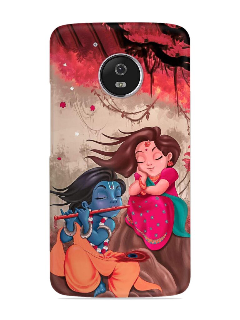 Radhe Krishna Water Art Snap Case for Motorola Moto G5 Zapvi