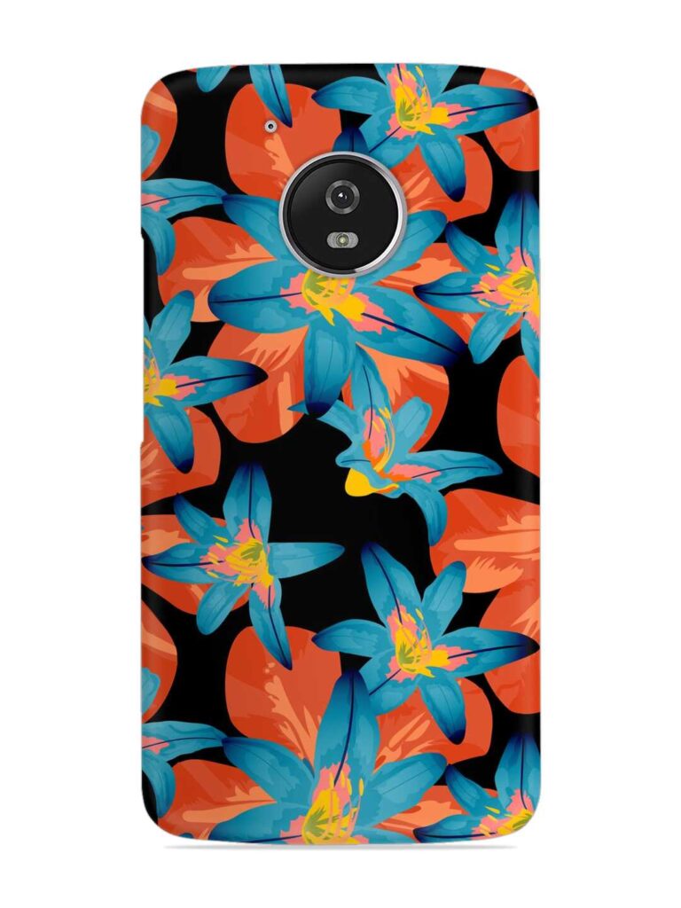 Philippine Flowers Seamless Snap Case for Motorola Moto G5 Zapvi