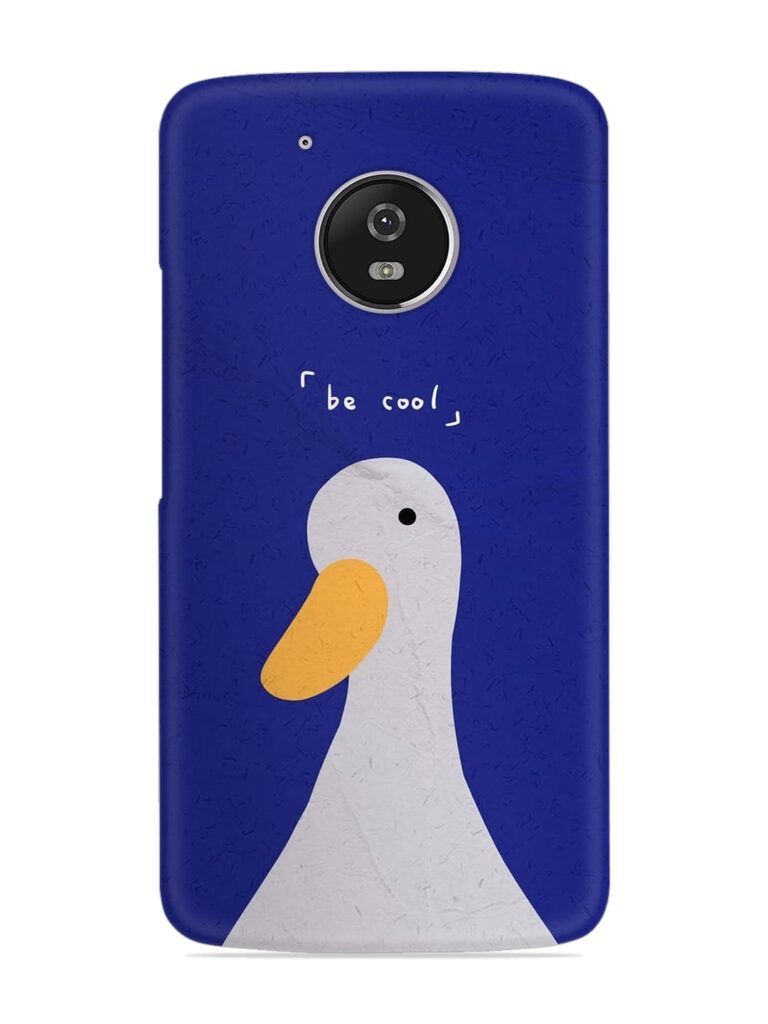 Be Cool Duck Snap Case for Motorola Moto G5 Zapvi