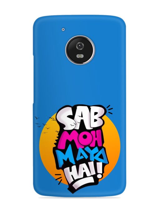 Sab Moh Moya Snap Case for Motorola Moto G5 Zapvi