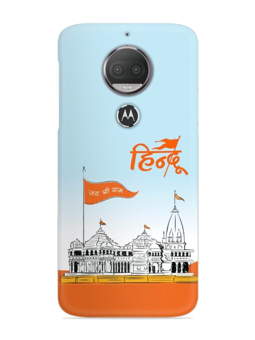 Ram Mandir Hindu Snap Case for Motorola Moto G5S Zapvi