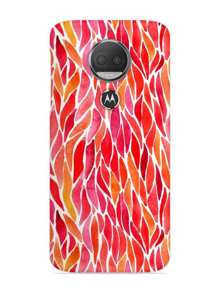 Watercolor Abstract Colorful Snap Case for Motorola Moto G5S Zapvi