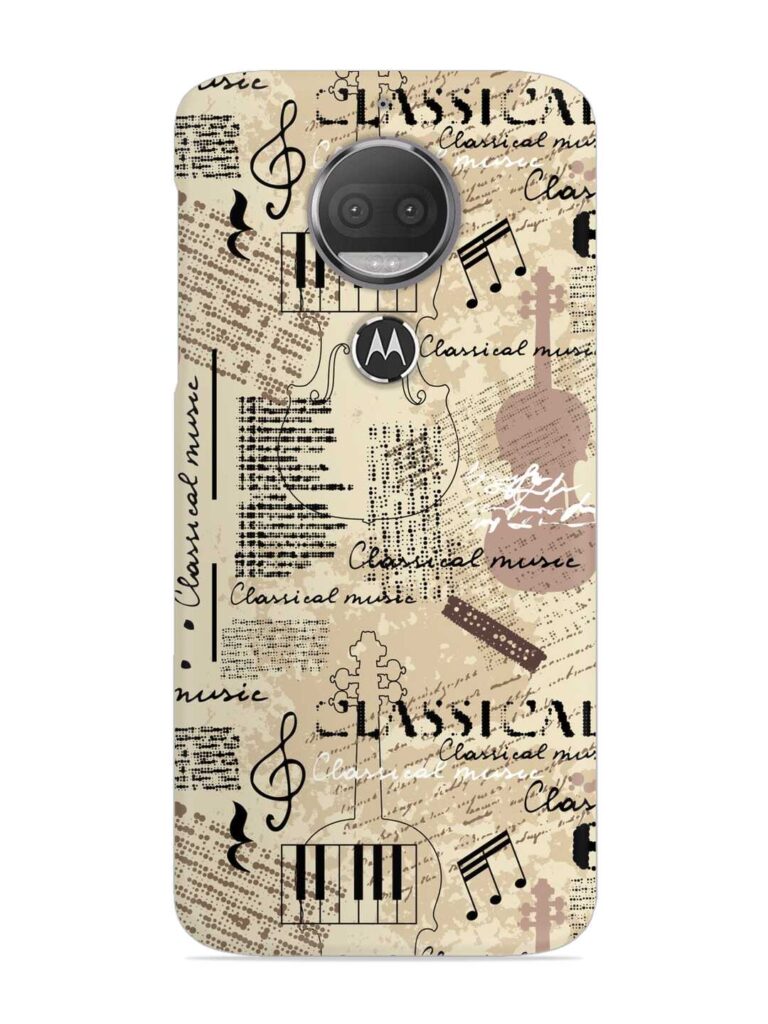 Classical Music Lpattern Snap Case for Motorola Moto G5S Zapvi