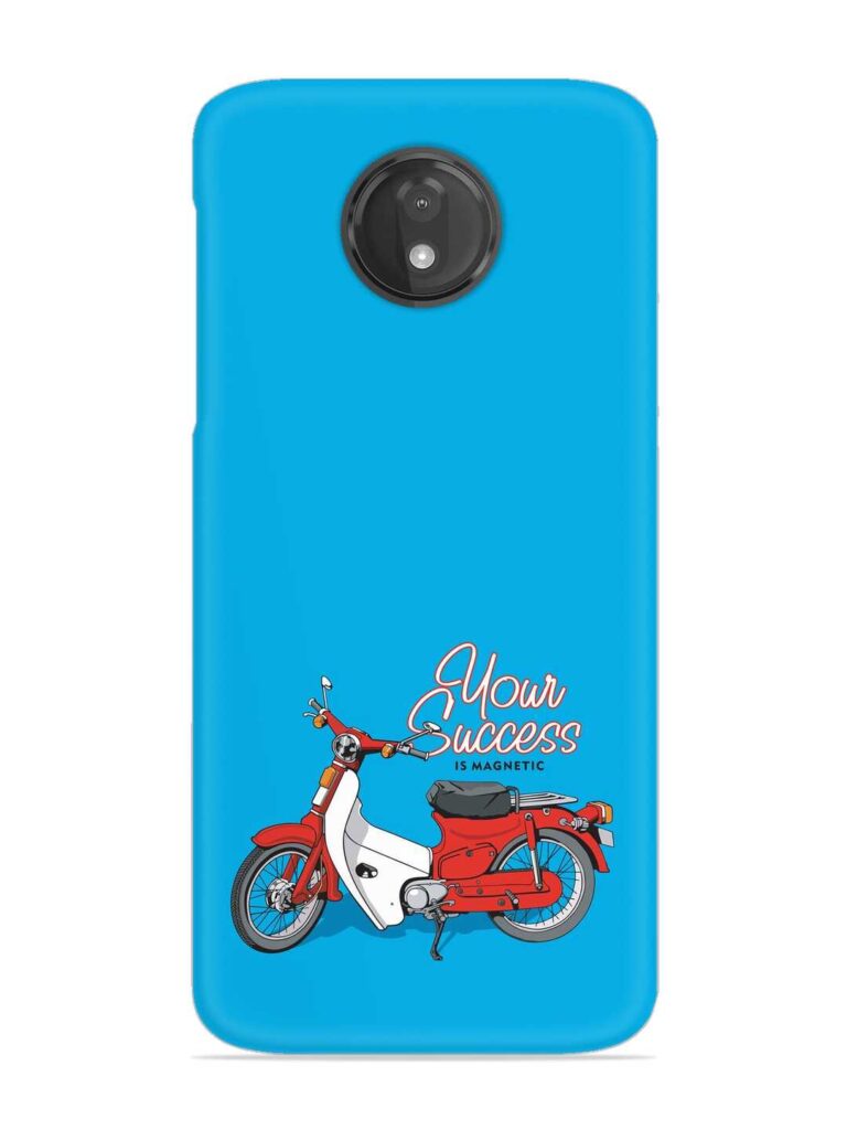 Motorcycles Image Vector Snap Case for Motorola Moto G7 Power Zapvi