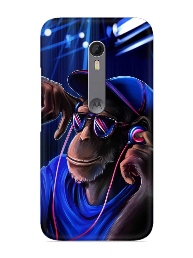 Funky Monkey Snap Case for Motorola Moto X Style Zapvi