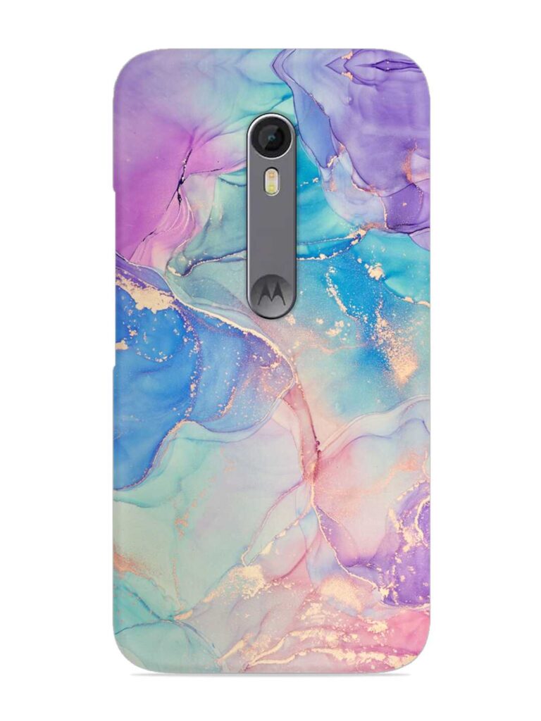 Alcohol Ink Colors Snap Case for Motorola Moto X Style Zapvi