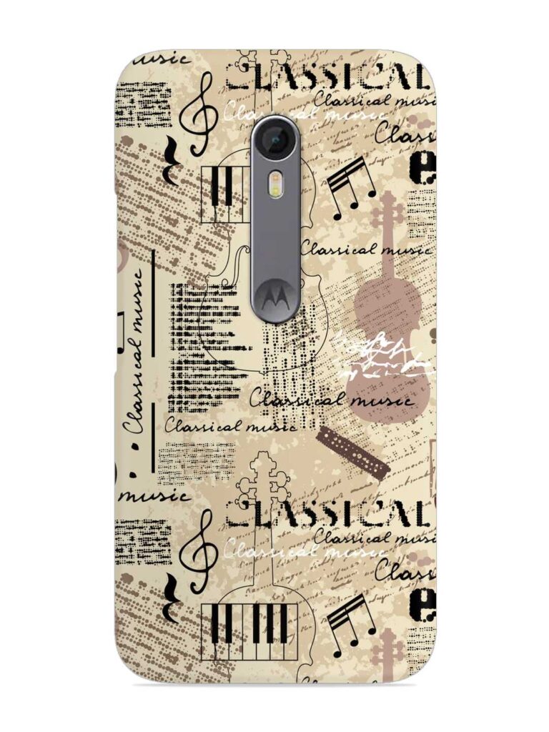 Classical Music Lpattern Snap Case for Motorola Moto X Style Zapvi