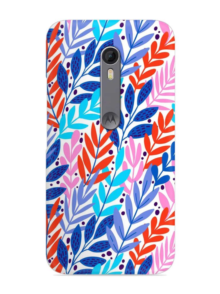 Bright Floral Tropical Snap Case for Motorola Moto X Style Zapvi