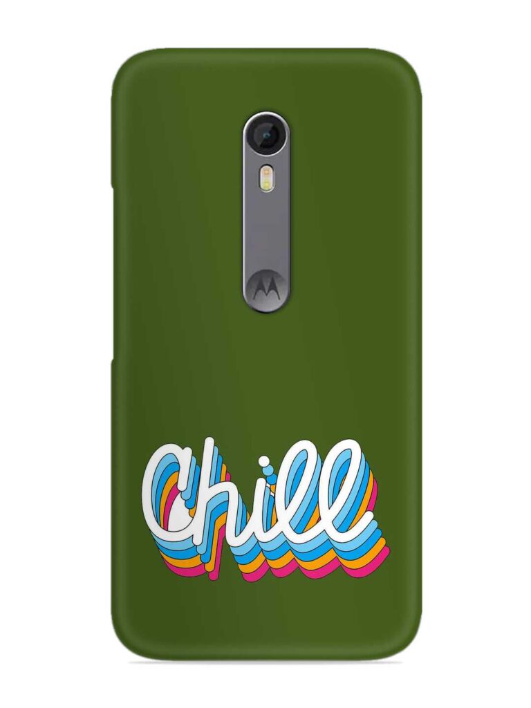 Color Chill Shirt Snap Case for Motorola Moto X Style Zapvi