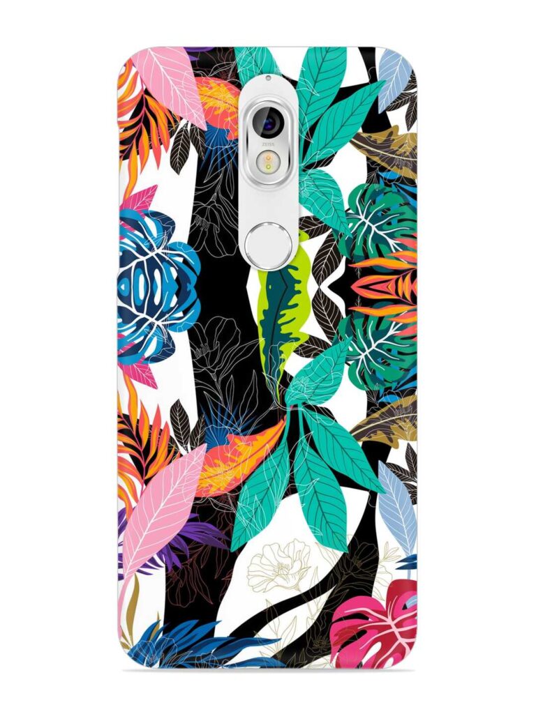 Floral Pattern Bright Snap Case for Nokia 7 Zapvi