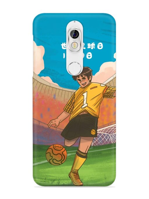 Soccer Kick Snap Case for Nokia 7 Zapvi