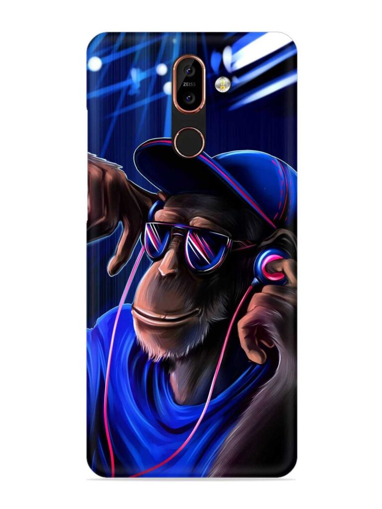 Funky Monkey Snap Case for Nokia 7 Plus Zapvi