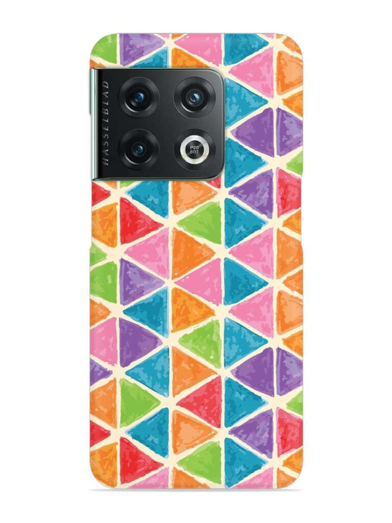 Seamless Colorful Isometric Snap Case for OnePlus 10 Pro (5G) Zapvi
