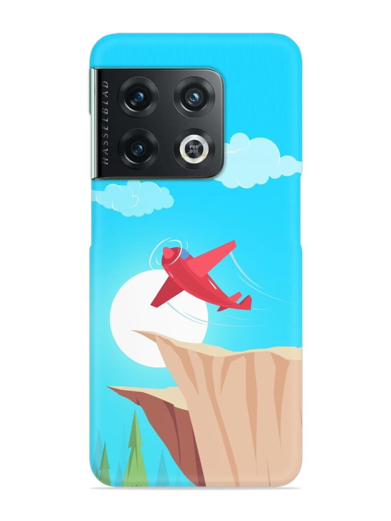 Small Planes In Flight Snap Case for OnePlus 10 Pro (5G) Zapvi