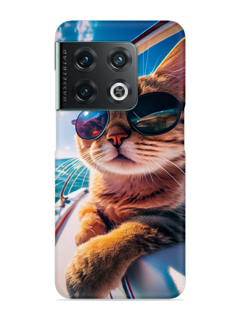 Cat In Style Snap Case for OnePlus 10 Pro (5G) Zapvi