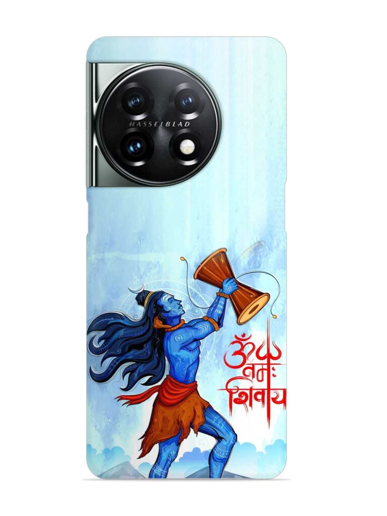 Illustration Lord Shiva Snap Case for OnePlus 11 (5G) Zapvi