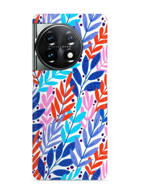 Bright Floral Tropical Snap Case for OnePlus 11 (5G) Zapvi