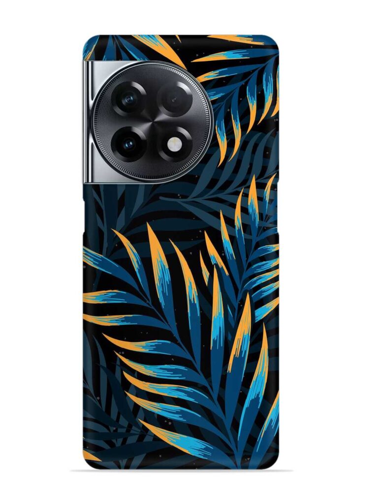 Abstract Leaf Art Snap Case for OnePlus 11R (5G) Zapvi