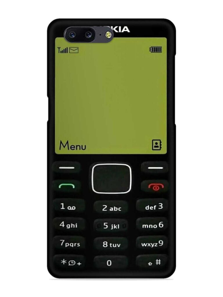 Nokia 3300 Background Snap Case for OnePlus 5 Zapvi