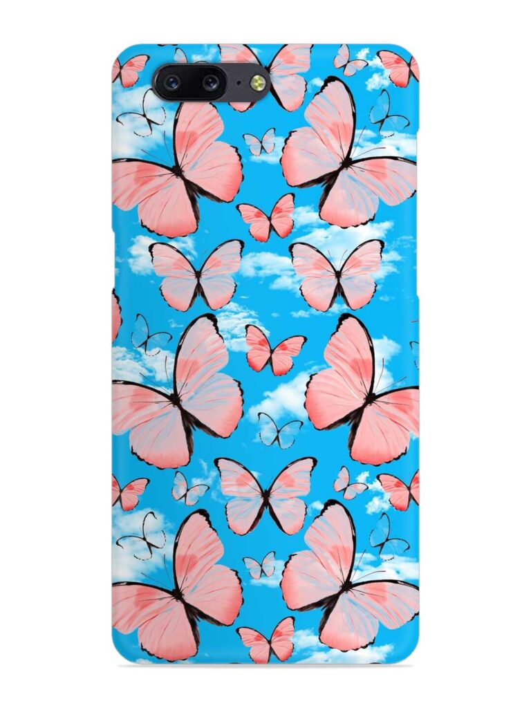 Seamless Pattern Tropical Snap Case for OnePlus 5 Zapvi