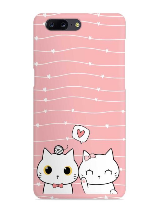 Cute Adorable Little Snap Case for OnePlus 5 Zapvi