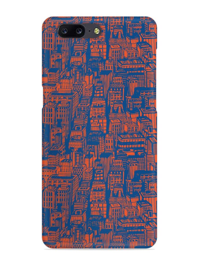 Hand Drawn Seamless Snap Case for OnePlus 5 Zapvi