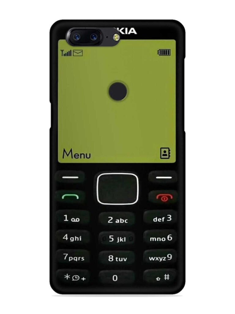 Nokia 3300 Background Snap Case for OnePlus 5T Zapvi