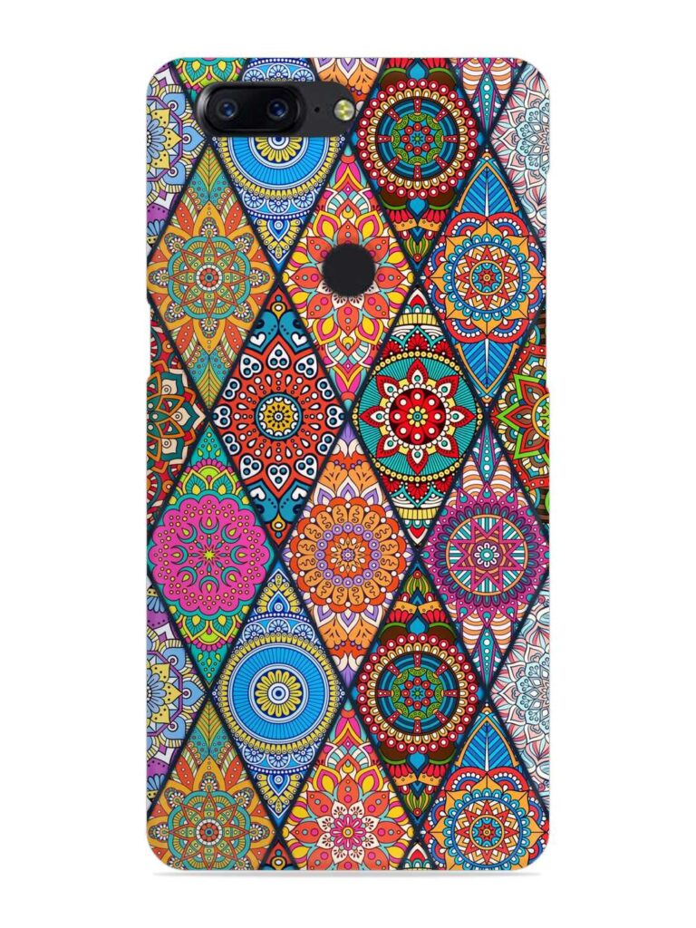 Seamless Tile Pattern Snap Case for OnePlus 5T Zapvi