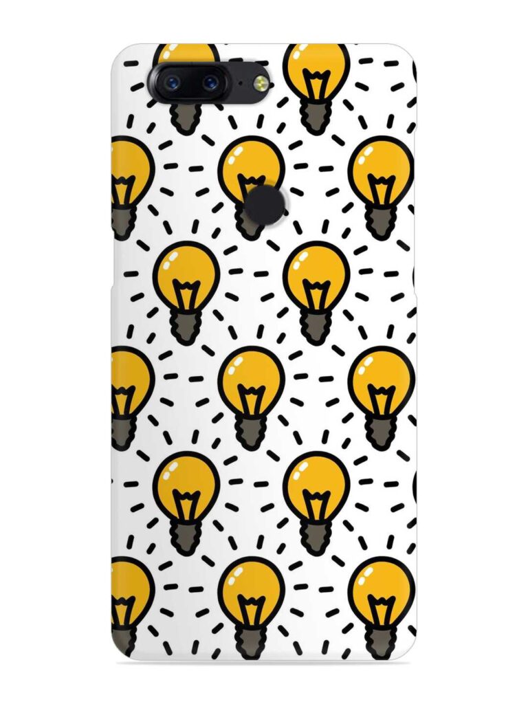 Light Bulb Seamless Snap Case for OnePlus 5T Zapvi