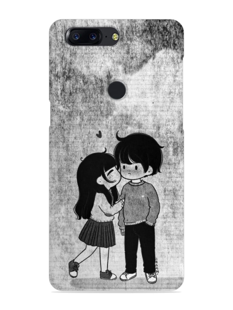 Couple Love Highlights Snap Case for OnePlus 5T Zapvi