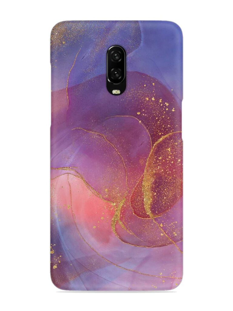 Vaporwave Digital Art Snap Case for OnePlus 6T Zapvi