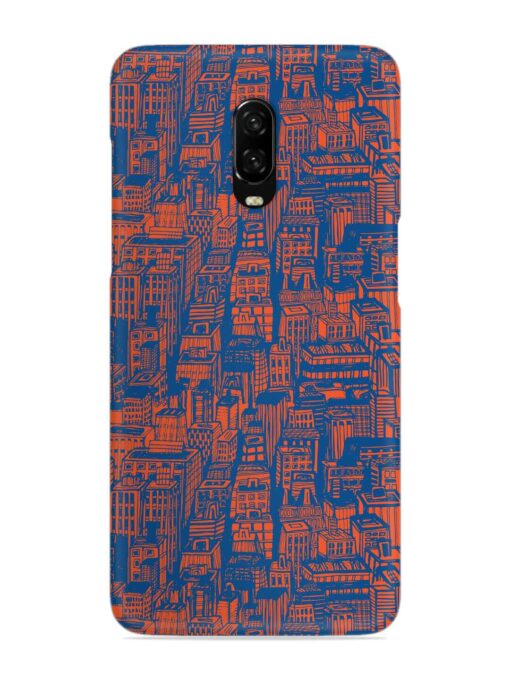 Hand Drawn Seamless Snap Case for OnePlus 6T Zapvi