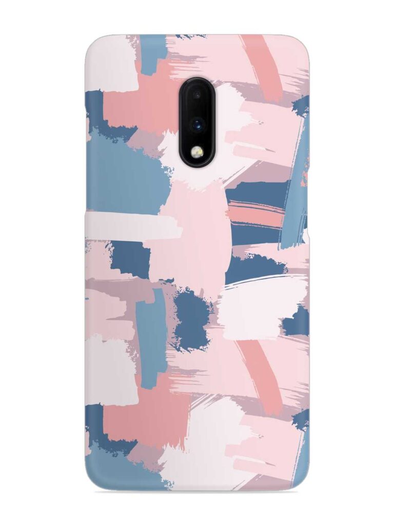 Vector Seamless Grunge Snap Case for OnePlus 7 Zapvi
